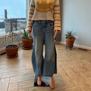 We The Free Light Blue Flare Jeans